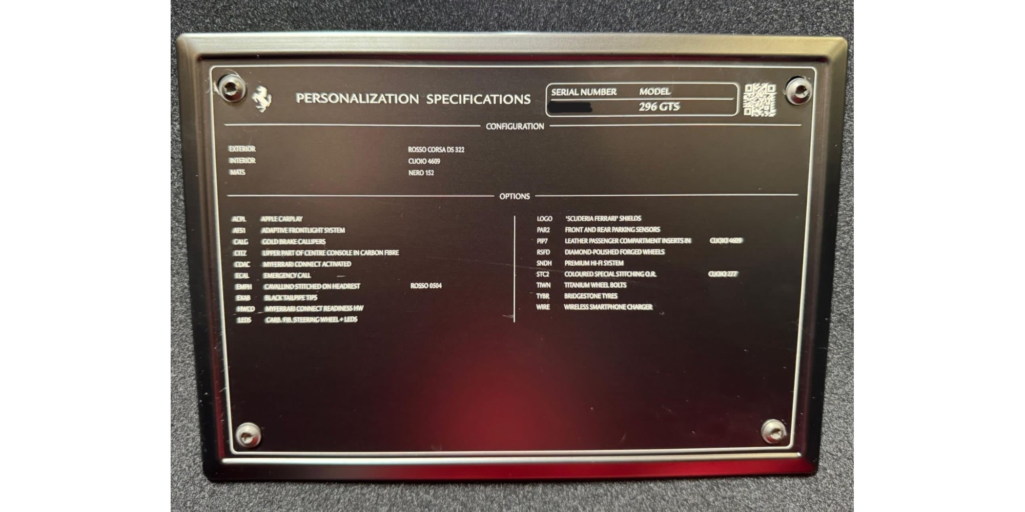 Ferrari 296 GTS ready to go now at Modena Motors GmbH