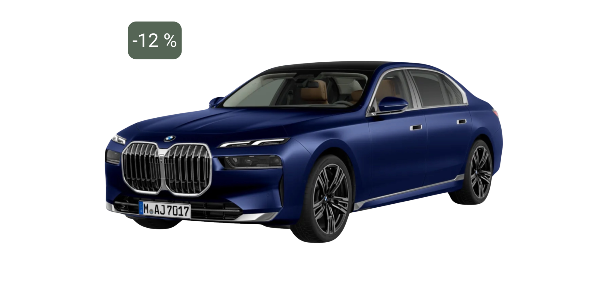 BMW i7 | Luxury Electric Sedan with 12% Off