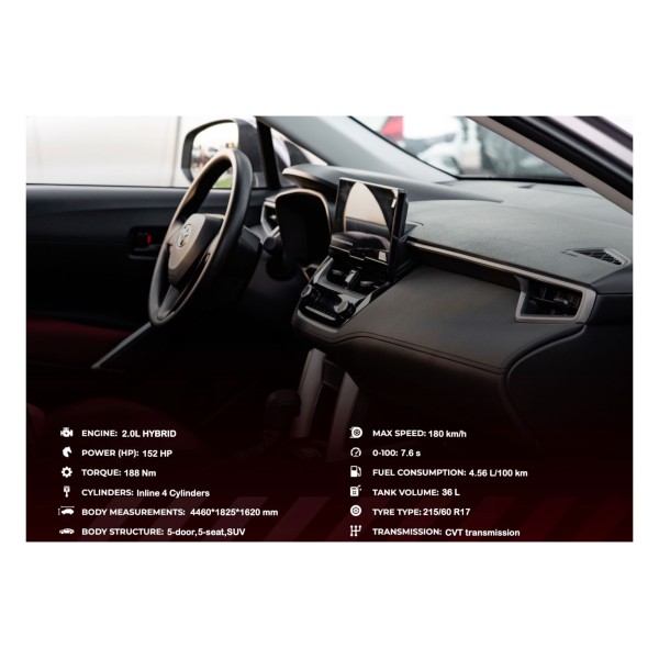 Toyota Corolla Cross | Premium Hybrid SUV